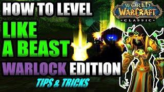 Warlock Leveling Guide! How To Level Like a BEAST In Classic WoW!!