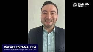 CFA Society Toronto Membership - Rafael Espana, CFA