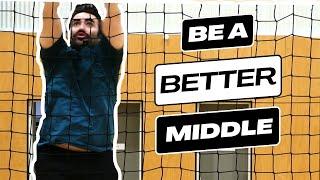 How to Dominate as a Middle in Volleyball