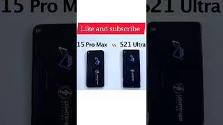 iphone 15 pro max vs Samsung s21 ultra pubg test in 2024 #gamingtest #pubgtest #speedtest #pubg