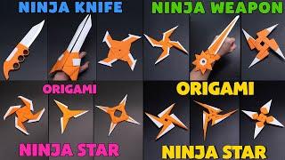 Top 12 Origami Ninja Star || Ninja Knife || Ninja Claw