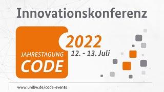 CODE 2022 | Innovationskonferenz | Mittwoch, 13.07.2022