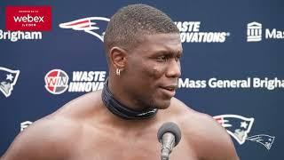 Keion White: "I'm still trying to earn my spot." | Patriots Press Conference