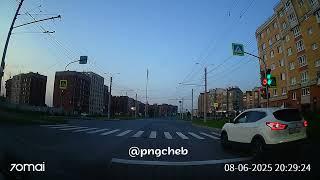 Проезд на красный Changan uni-s М779СР21. Новый город @pngcheb Чебоксары