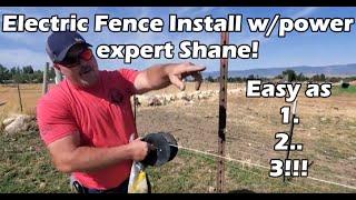 Easy Electric Fence Install | Step-by-Step