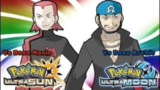 Pokémon UltraSun & UltraMoon - Aqua/Magma Leader Battle Music (HQ)