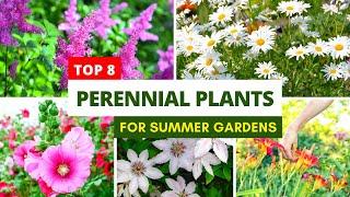 8 Gorgeous Perennial Plants For Summer Gardens