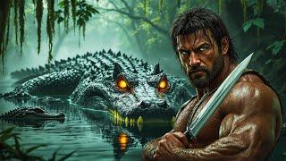 JUNGLE ACTION MOVIE: Giant Killer Crocodile Unleashes Terror in the Swamps