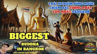 Wat Paknam Bangkok Thailand. Tượng Phật Lớn nhất và Bảo Tháp xá lợi Phật BIGGEST Buddha in BANGKOK