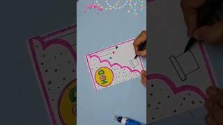 Beautiful birthday card making ideas #shorts #youtubeshorts #diy#birthdaycard #viral #trending