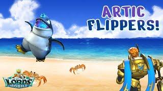 Monster Hunting Arctic Flippers! Lords Mobile