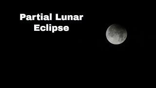 Partial Lunar Eclipse: Astronomy, Universe, Moon, Earth, Space