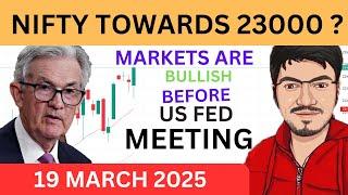 Nifty Prediction and Bank Nifty Analysis for Wednesday | 19 March 2025 | Sensex Tomorrow