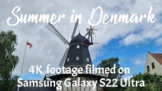 Summer in Denmark 2022 | 4K Footage | Filmed on Samsung Galaxy S22 Ultra 