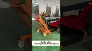 Portable manual forklift,hand lift truck easy to operate