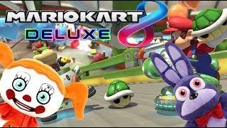 Baby And Bonnie Play Mario Kart 8 Deluxe