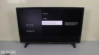 How to Factory Reset Amazon Fire TV Stick