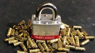 [526] Glocksport: Master Lock No. 3 vs. .22 Blank