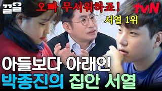 이 집안의 서열 1위는 아빠 박종진이 아니라 오빠 박신...!? 매의 눈으로 관리 감독(?)하는 장남 '신'이의 포스 | 둥지탈출3