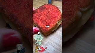 Hot cheeto grilled cheese#cook #EasyRecipe #squidward #usa