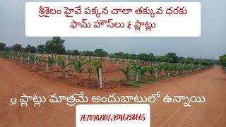 FARM LANDS /HOUSES IN KANDUKUR  || SRISAILAM HIGHWAY || THUKUGUDA  || HYDERABAD