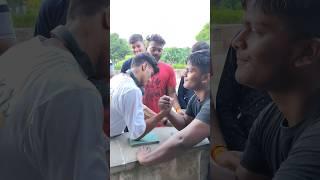 Bhai ka sir Foot Gaya arm wrestling in d park#indianarmwrestlingleague #armwrestlers