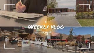 Weekly Vlog 01｜一個人在英國的留學生活｜Bristol