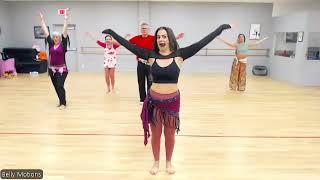 Beginner BELLY DANCE Combos!  #bellydance #tutorial #dance