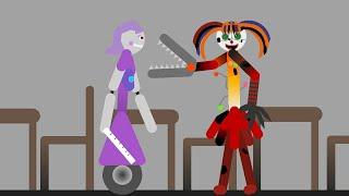 Miss Ani Tron vs Scrap Baby (FNAF)