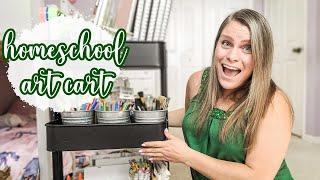 HOMESCHOOL ART CART