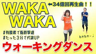 【34億回再生のWaKaWaKa】全力ノリノリで室内ウォーク！