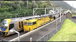 40 Mins of Freight Trains on the South Coast/Illawarra Line