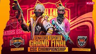 GRAND FINALE|GT and WacKy FF Casting|SENATORS vs NONSTOP GAMING| CsC2 2024|#freefireindia