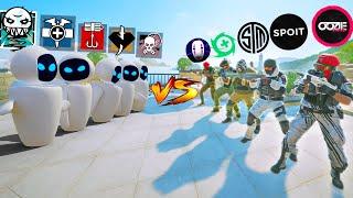 Can Pros & Streamers 1v5 AI in Siege?