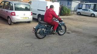 1958 NSU Supermax 250cc at Andy Tiernans #07921NSU