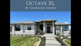 Octave XL floor plan by Symphony Homes Utah custom home builder