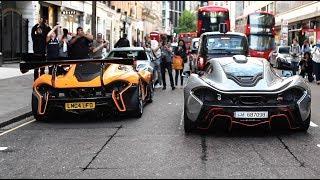 INSANE McLaren P1LM and MSO P1 Cause Chaos in London
