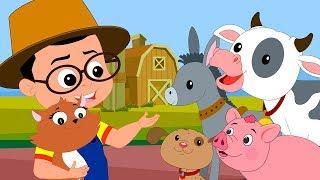 Nella Vecchia Fattoria | Canzoni con Animali | On the Old Farm | Kids Tv Italiano | bambini canzoni