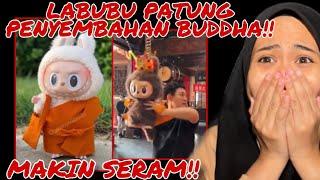 VIRAL LABUBU PATUNG SEMBAHYANG BUDDHA‼️ LABUBU SEMAKIN MENYERAMKAN!!