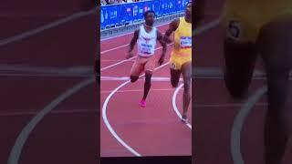 Erriyon Knighton is BACK winning 200m heat @ 2024 US Olympic Trials advances to semi #parisolympics