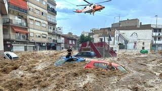 5 minutes ago, Chaos in Spain! Half the city in Valencia was swept by floods