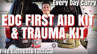 EDC FIRST AID & TRAUMA KIT - EVERYDAY CARRY - STOP THE BLEED KIT - PREPPING FOR BEGINNERS - TACTICAL