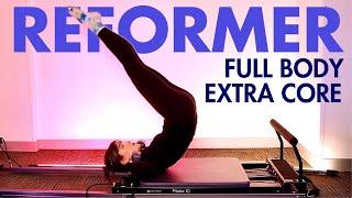 Pilates Reformer Workout | 25 min | Full Body (extra core) 