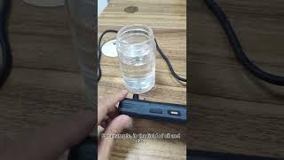 The temperature and vibration measurement data acquisition terminal.