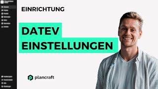 DATEV Einstellungen ‍‍ || Plancraft einfache Handwerkersoftware