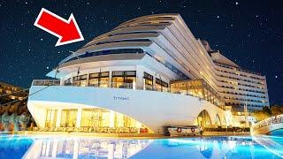  I Stayed in World's Largest Ship Hotel ️ Titanic Beach Lara Travel Vlog