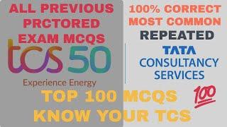 TOP 100 MOST REPETITIVE KYT MCQS | Most Important | TCS Online Proctored Assessment | BrainyBeast2.0