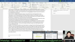 Word Module 2 SAM Project A Smart Cities | Word Module 2 SAM Project 1a