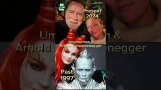 Uma Thurman & Arnold Schwarzenegger Epic Reunion After Years #arnoldschwarzenegger #umathurman