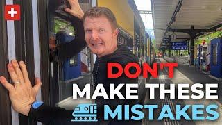 17 Transportation Tourist Mistakes To Avoid | Swiss Transportation & Switzerland Travel Tips